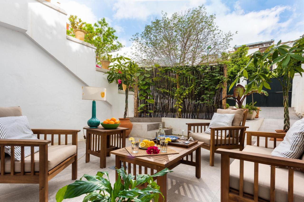 Plaza Espana, Acogedor Apartamento Con Patio Sevilla Kültér fotó
