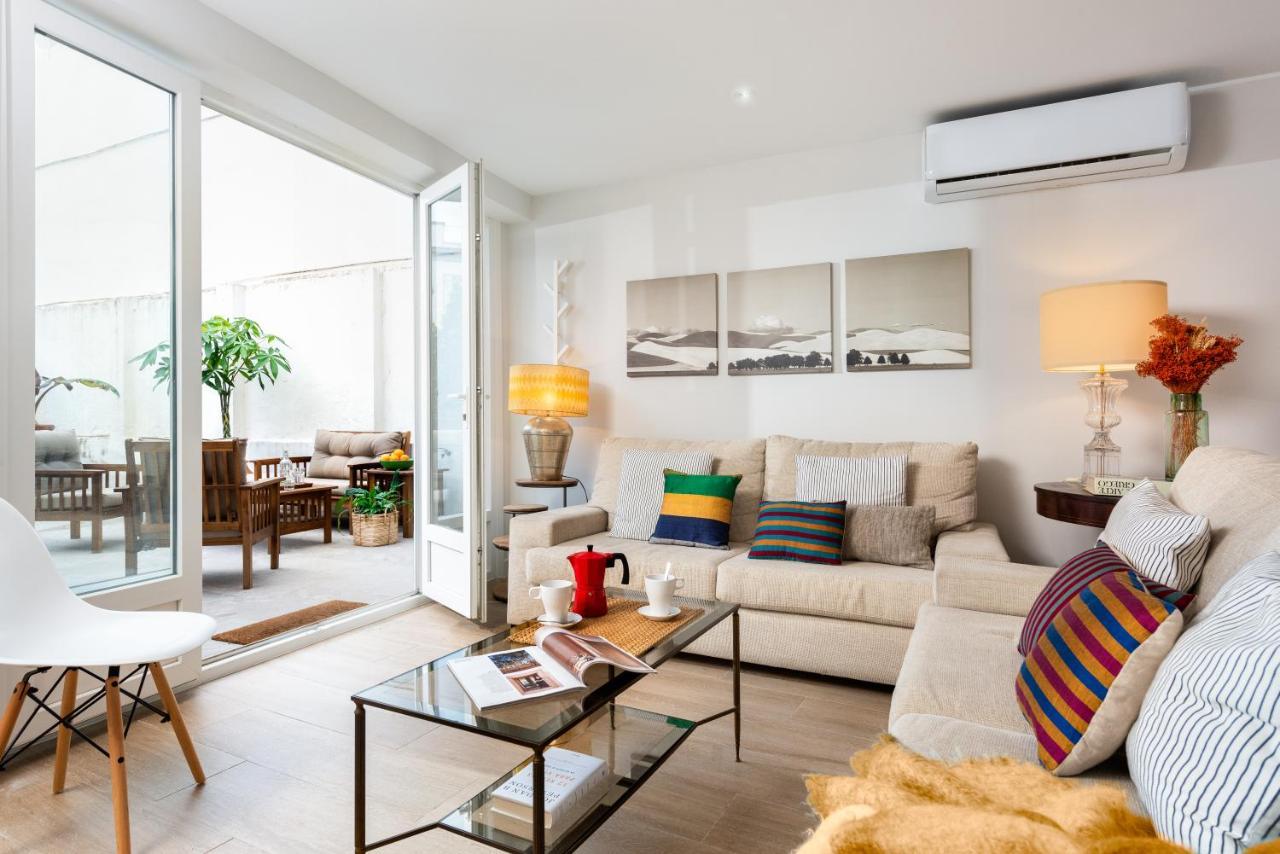 Plaza Espana, Acogedor Apartamento Con Patio Sevilla Kültér fotó